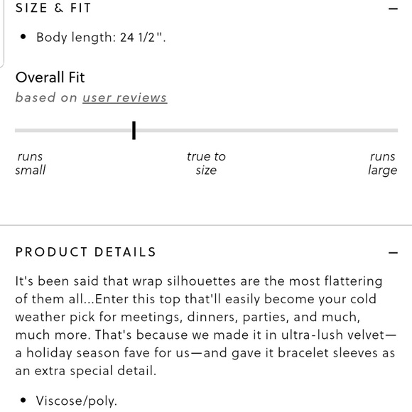 NWT J Crew Drapey Velvet Wrap Top Sz 4 6 8 - Picture 6 of 6